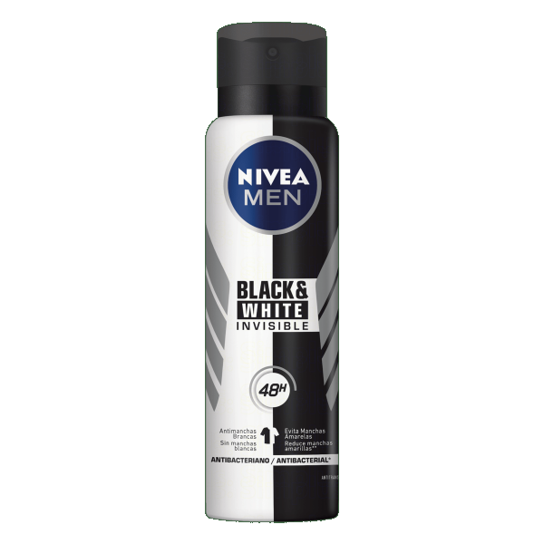 DESODORANTE NIVEA BLACK WHITE