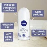 desodorante nivea antitranspirante sem perfume