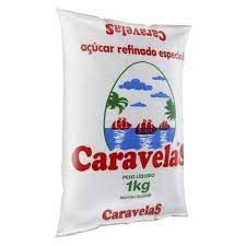 açúcar refinado caravelas