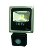 VB835 Refletor Holofote Led 10 Watts C/ Sensor de Presença