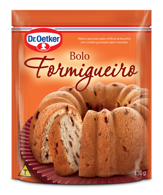 massa de bolo Dr  Oetker